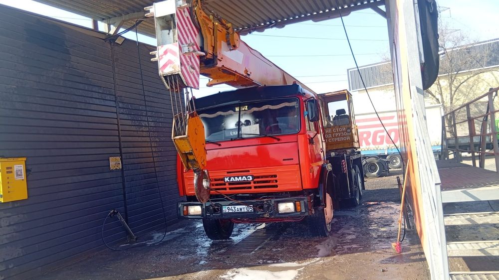 Услуги авто кран. Алматы.