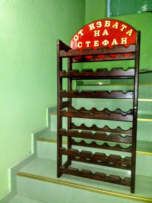 Стелажи за вино различни модели