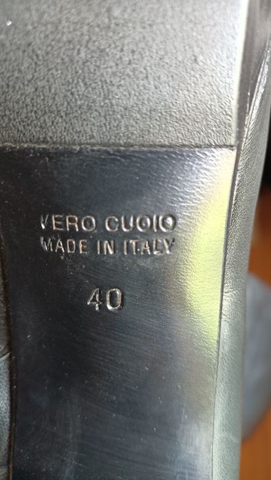 Cizme lungi piele naturala, 40