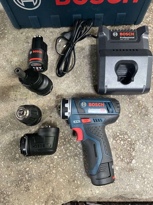 Vand filetantacu capete interschimbabile Bosch GSR 12v-15FC