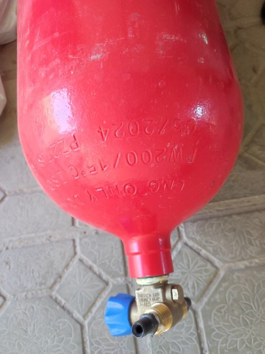 Metan balon 30 litrlik,20 yil garantiyasi ,34.1 kg. 10 / 2024 yil