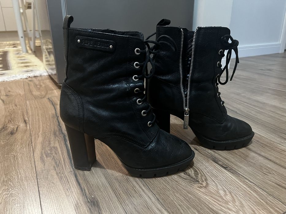 Botine din piele nr 38 Pepe Jeans London