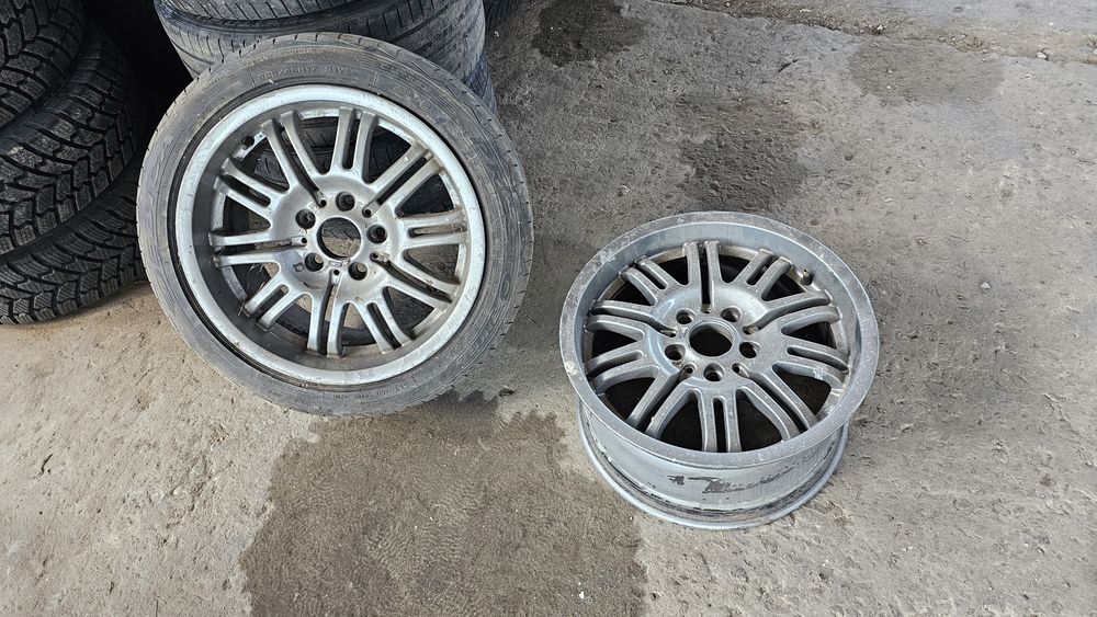 2 броя джанти 5х120 17 цола 225 45 17 bmw бмв