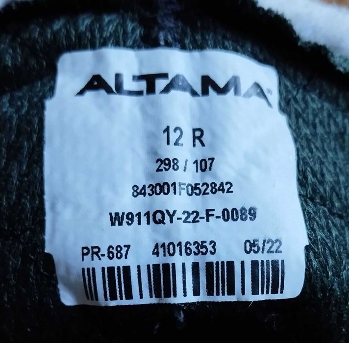 Кубинки ALTAMA 47 Gore tex