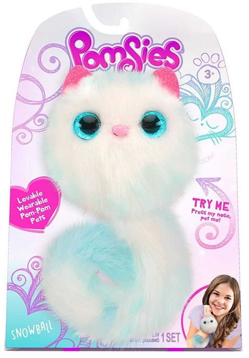 Интерактивно коте Pomsies Snowball ПОМСИ