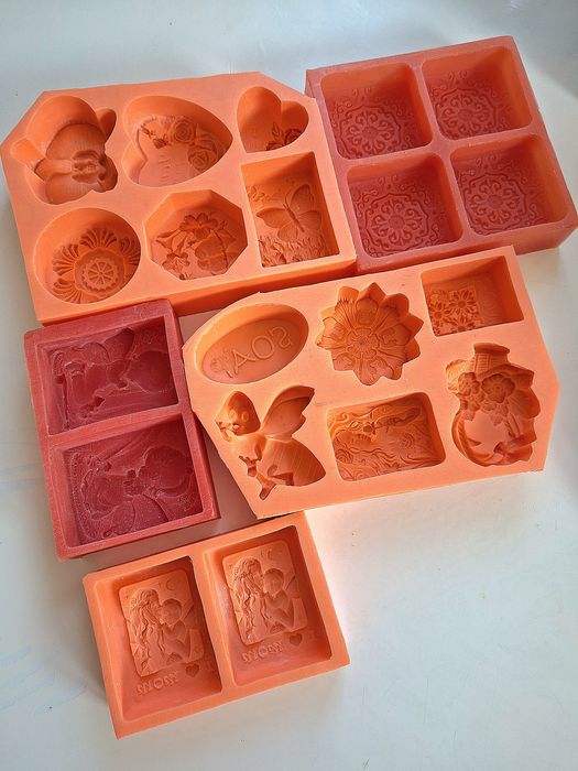 Matrițe silicon, calitate premium( realizare săpunuri, ceară, ipsos)