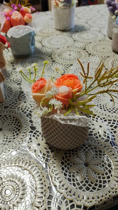 Восъчни букетчета