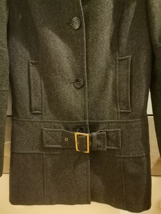 Дамско вълнено палто