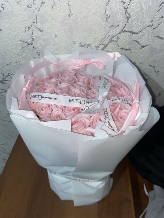 Букет цветы мыльные