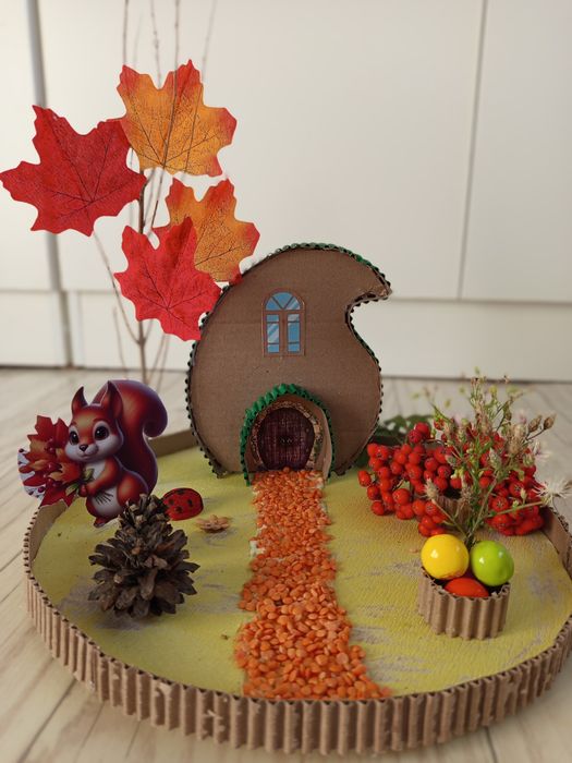 Осенние поделки для сада и школы