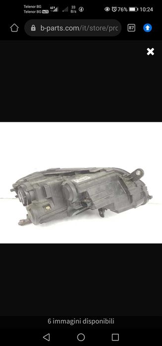 Ляв L Фар Фолксваген Пасат/Volkswagen Passat7 Golf 7