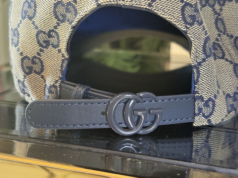 Sapca Gucci cozoroc de piele Unisex