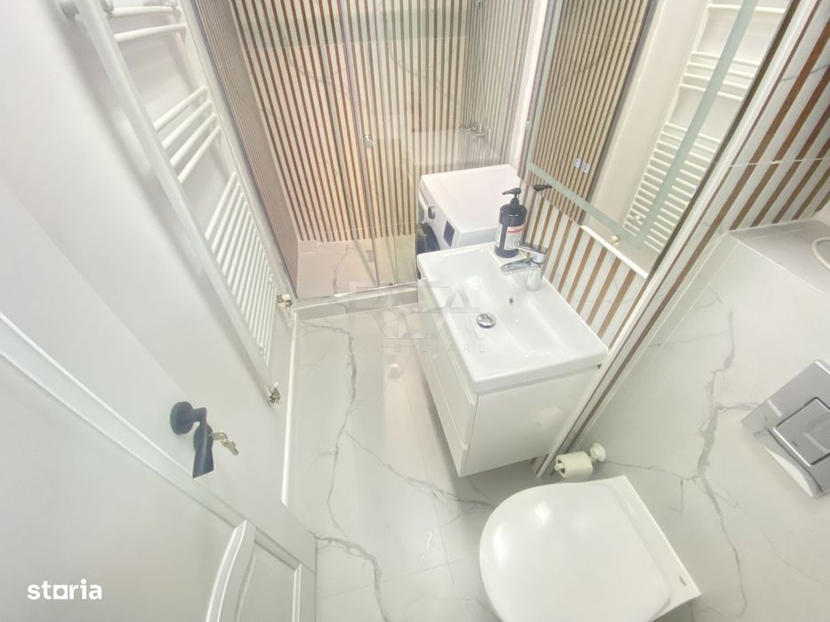 Garsoniera-Renovata complet- Bloc Mixt-Rahova