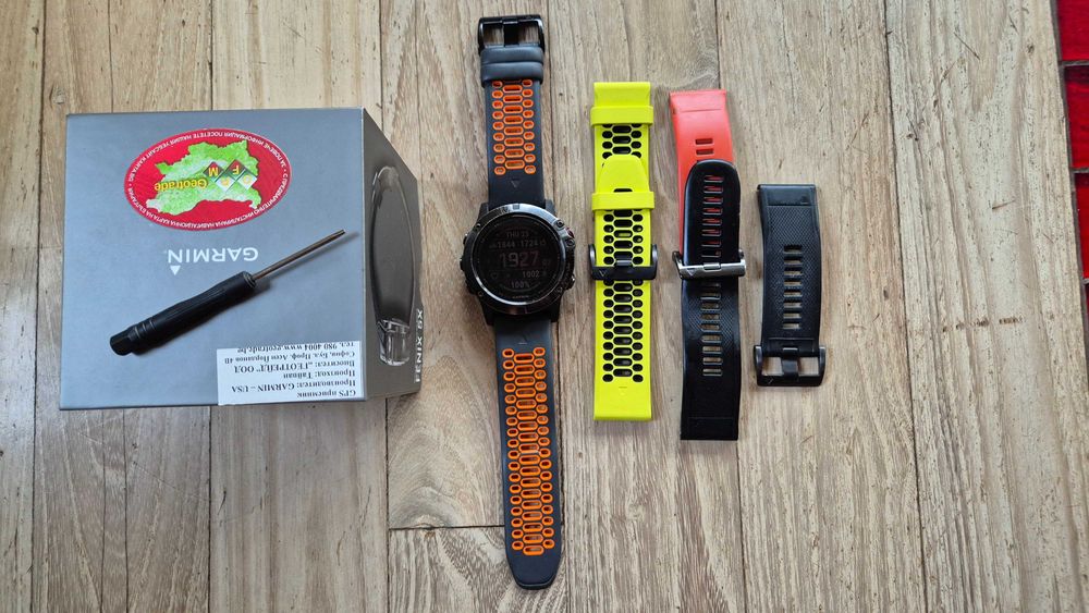 Мъжки смарт часовник Garmin Fenix 5X, черен