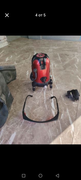 Лазарен нивилир 360° градуса