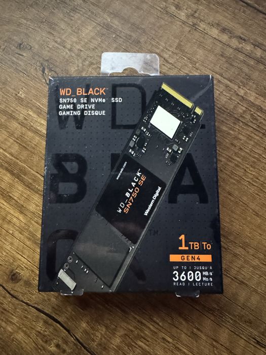 ssd накопитель WD Black SN750 SE
