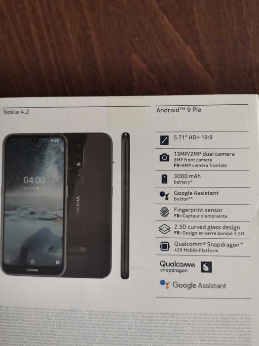 Продвам Nokia 4.2 ; Android 9 "Pie"