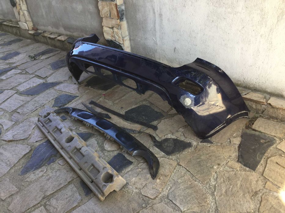 Оригинална задна синя броня за HYUNDAI SANTA FE 2 ( 2006 - 2009 г. )