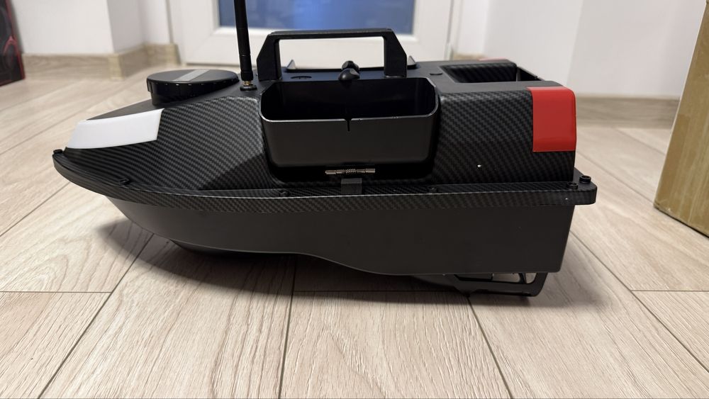 Bărcuță pentru plantat /Bărcuță de nădit/ Navomode Lixada NOUĂ cu GPS (99 puncte) + 2  acumulatori 12000mAh | Complet echipată