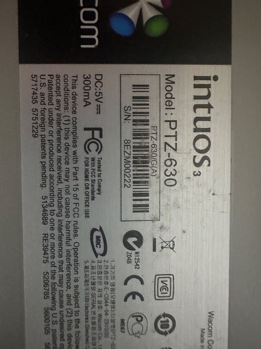 Tableta grafica Wacom intuos 3