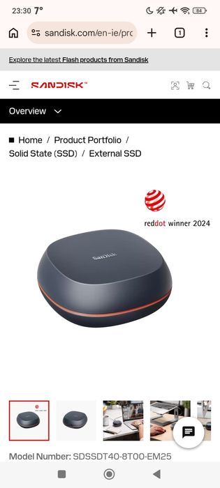 Ssd extern 8tb stationar original!!