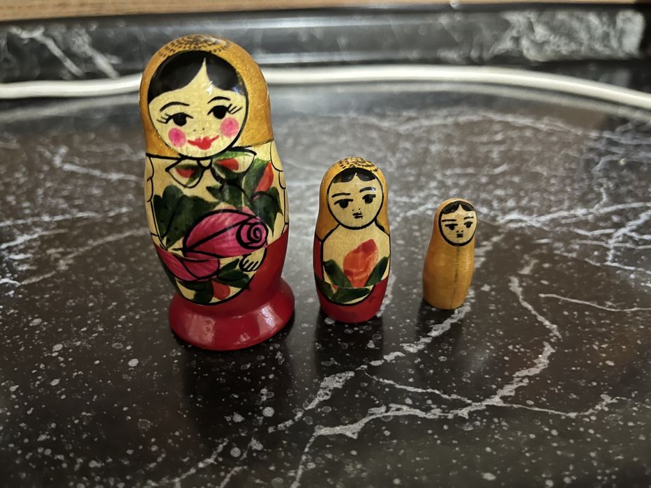 Матрешки деревянные