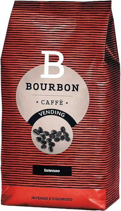 Безплатна доставка за Бургас и Сл.Бряг - Кафе на зърна Bourbon Intenso 1 кг.