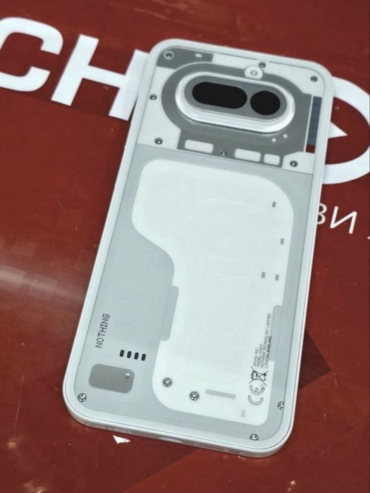 КАТО НОВ 256GB Nothing Phone 4a 5G Гаранция Технополис 2028г. White