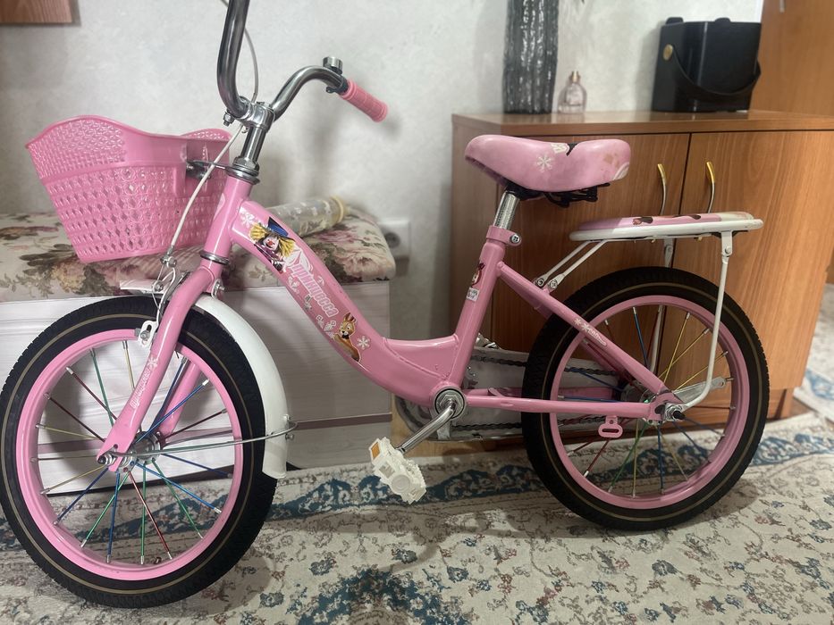 Детский велосипед для девочки