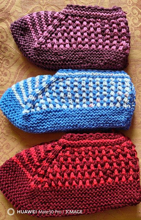 Ръчно плетени терлици