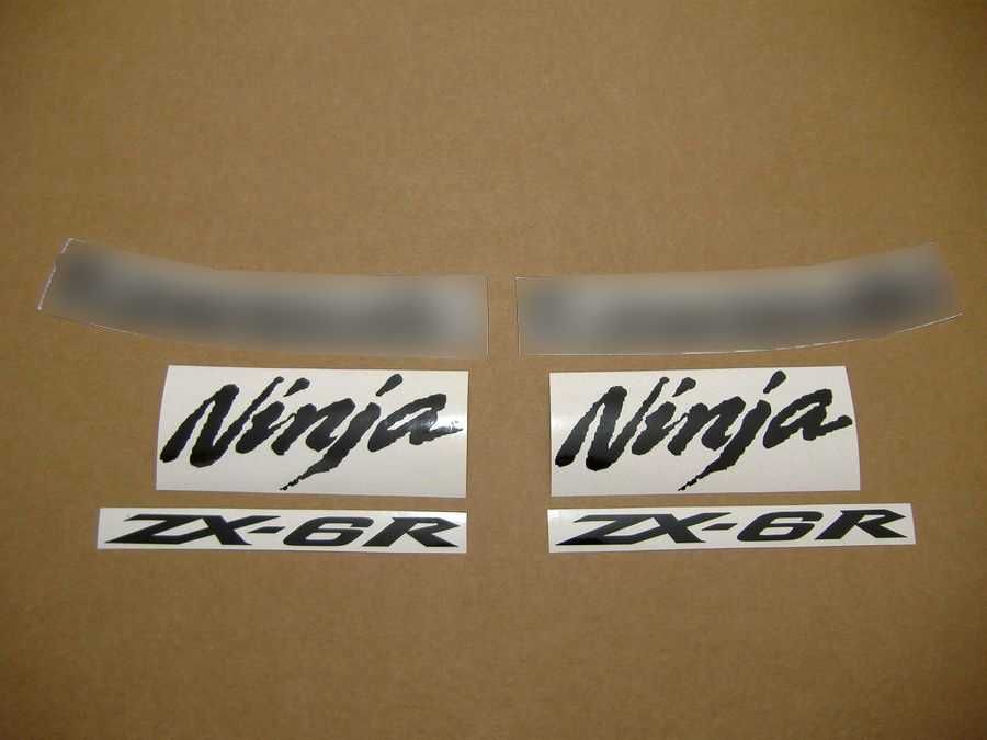 Стикери Kawasaki ZX-6R Ninja 2009-2012 кавазаки 636 зх6р лепенки zx6r