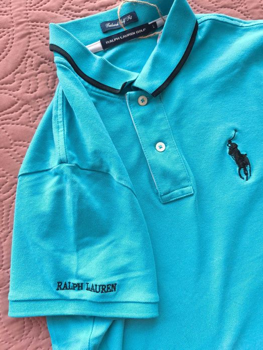 Ralph Lauren мъжка фланелка с поло яка