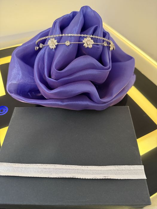 Diademă coroniță elegantă cu cristale  Meli Melo Paris