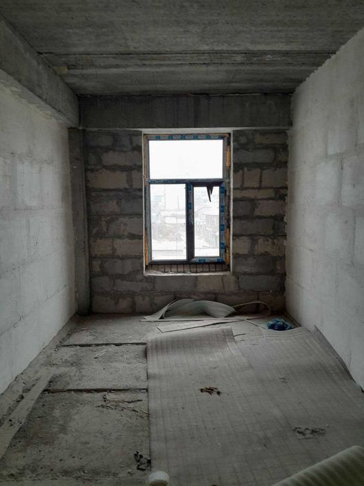 3комнатная Коробка! С кадастром! 6-этаж, 6-баня