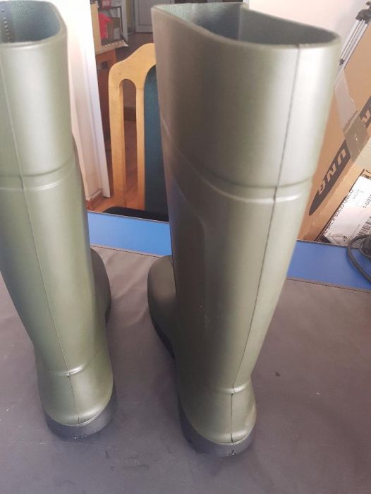 Cizme cauciuc poliuretan profesionale cu varf metalic BEKINA Belgia