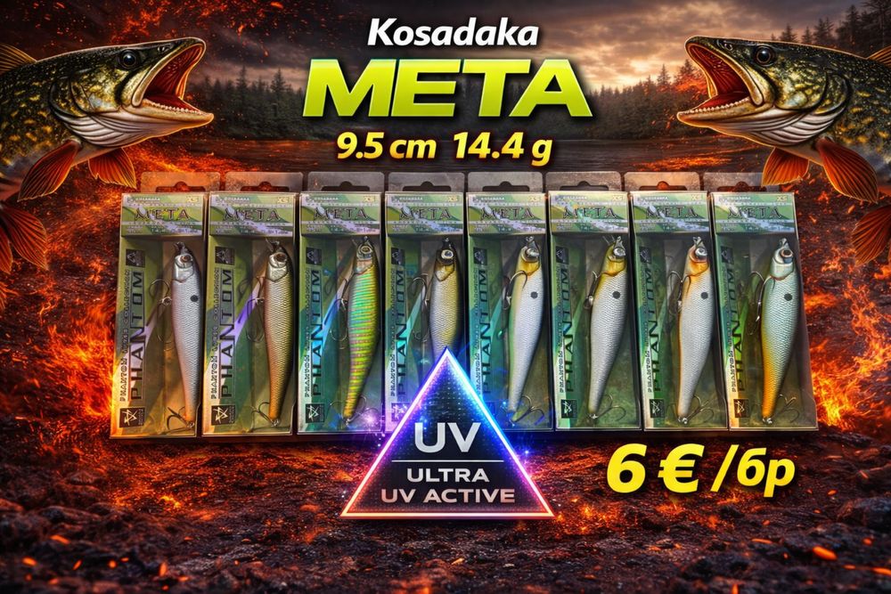 Воблери Kosadaka - Meta , Ultima
