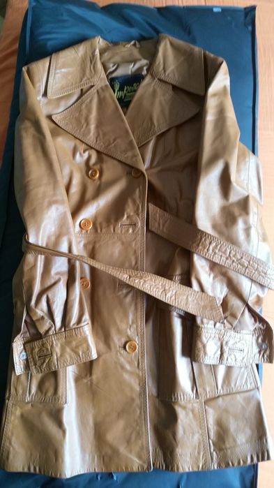 Geaca parker piele naturala Imperial