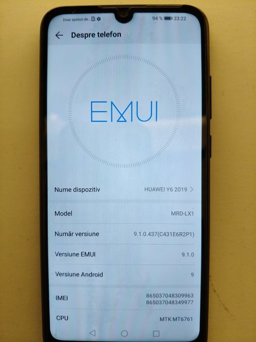 Huawei Y6 2019, 32GB, Dual SIM