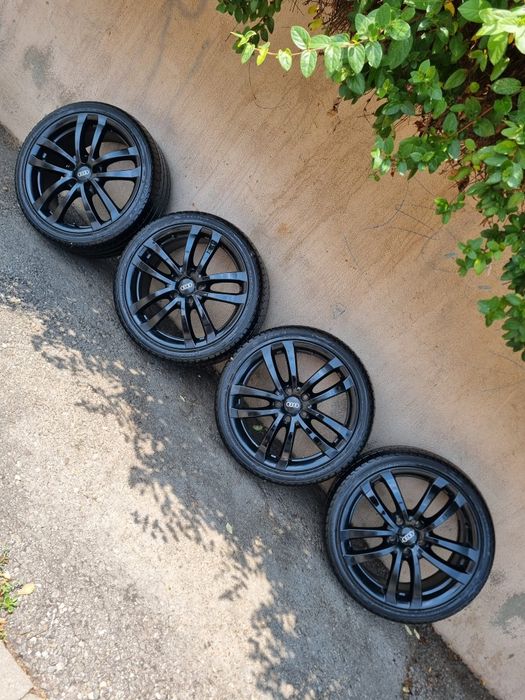 Set jante R18 Originale  Seat 5x112 , compatibile Audi , Volkswagen, Mercedes , Skoda , anvelope de vară 225/40/18