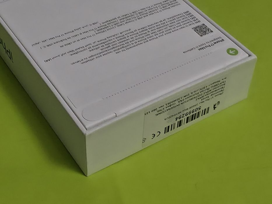 ЗАПЕЧАТАН 256GB iPhone 17 Pro Max Yettel Гаранция 3г. 2029 DEEP BLUE