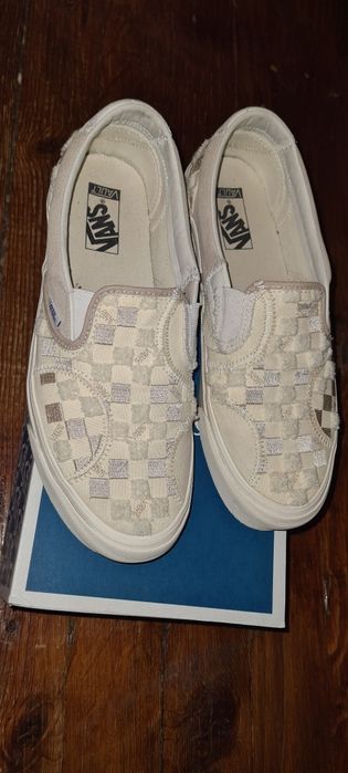Vans Vault Classic Slip-On Bricolage LX (Embroidered Checker)