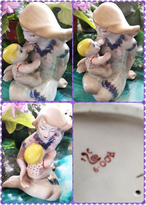 Фарфоровые статуэтки, винтажные