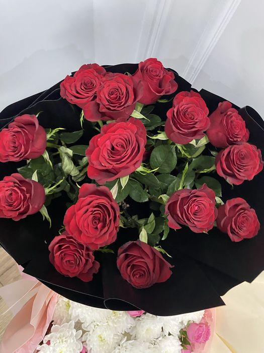 Букет цветов подаричные