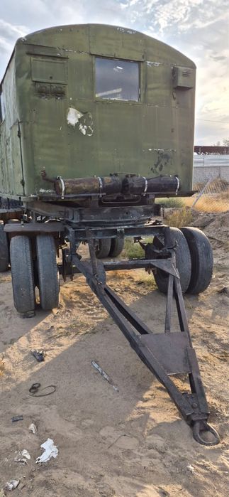 будка на колесах полевой