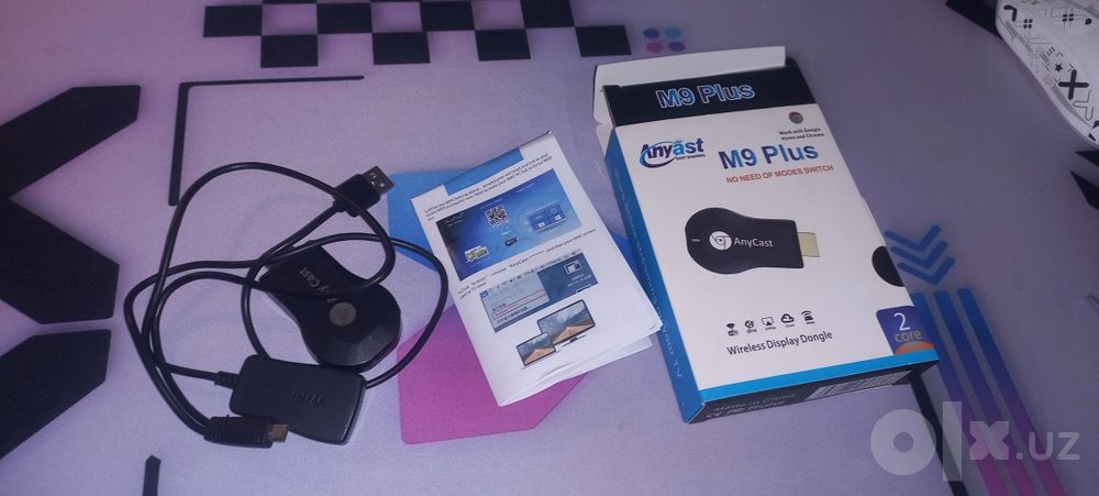 Беспроводной HDMI адаптер AnyCast M9 Plus (трансляция на ТВ)