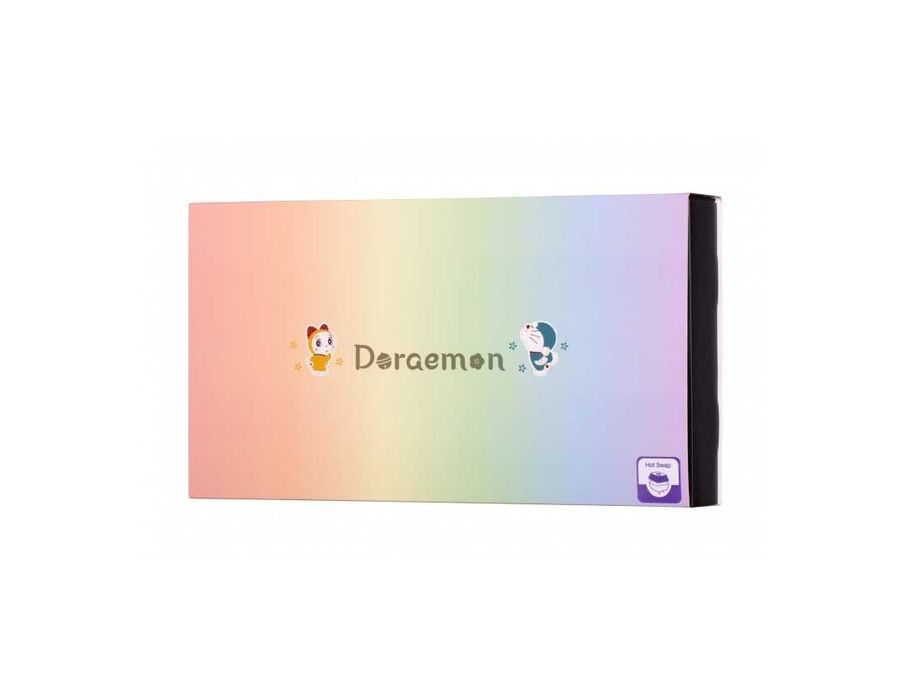 } Клавиатура Akko 3068B Doraemon Rainbow CS Jelly Pink RGB