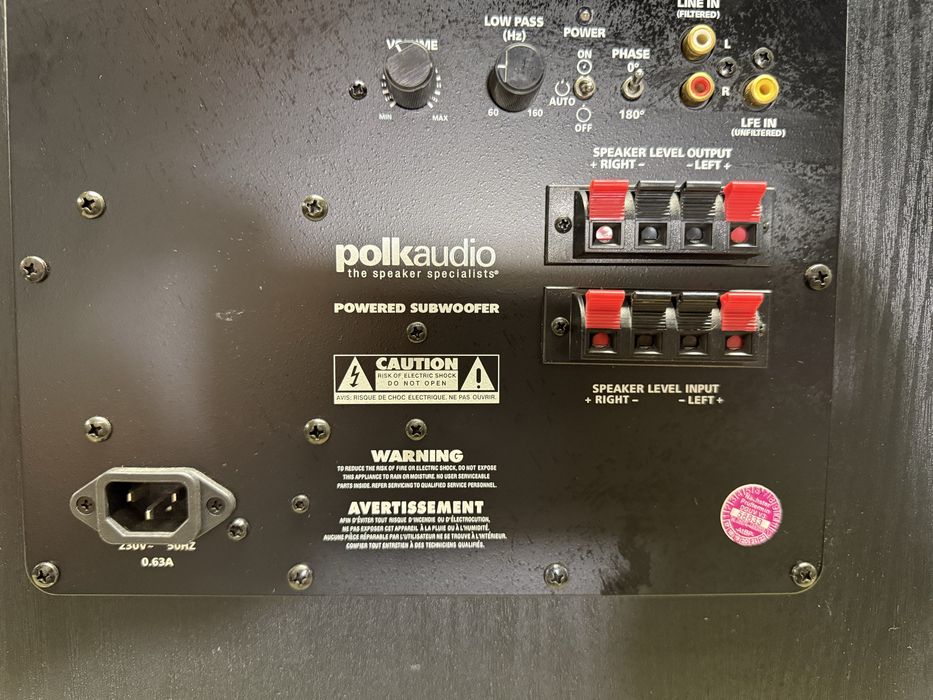 PolkAudio 12” Subwoofer