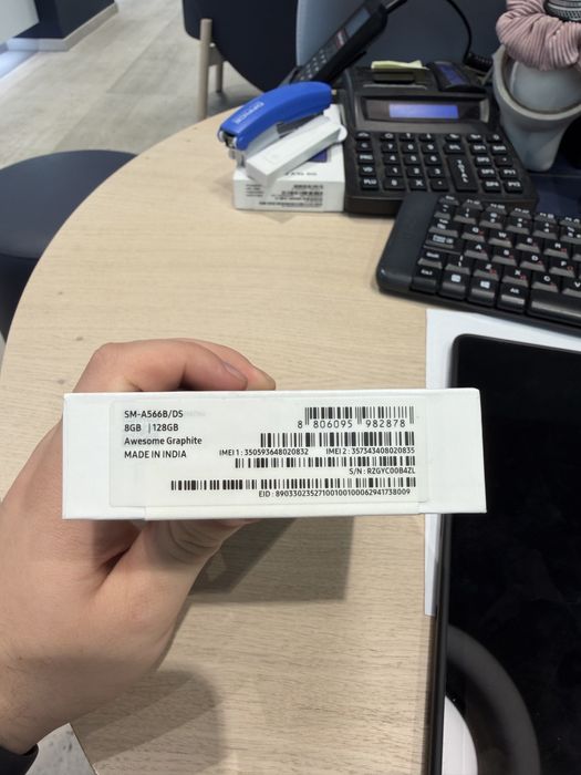 Samsung Galaxy A56 128GB Black Чисто нов Неотварян 3г Гаранция