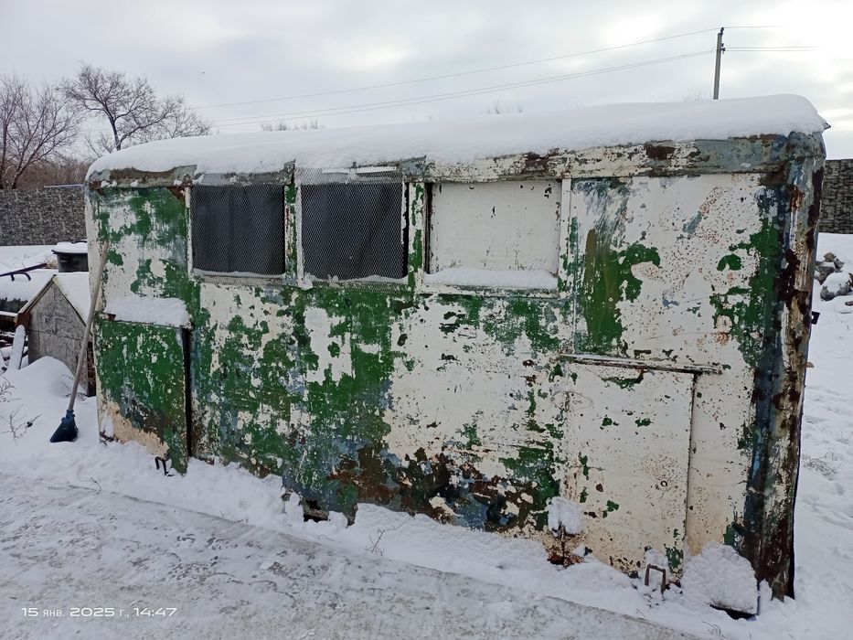 Продам железный вагончик