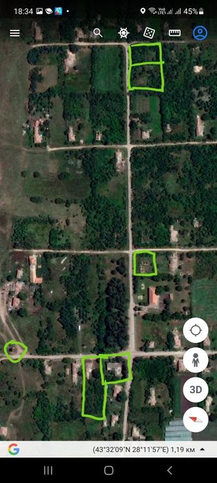 Парцел, с. Тригорци